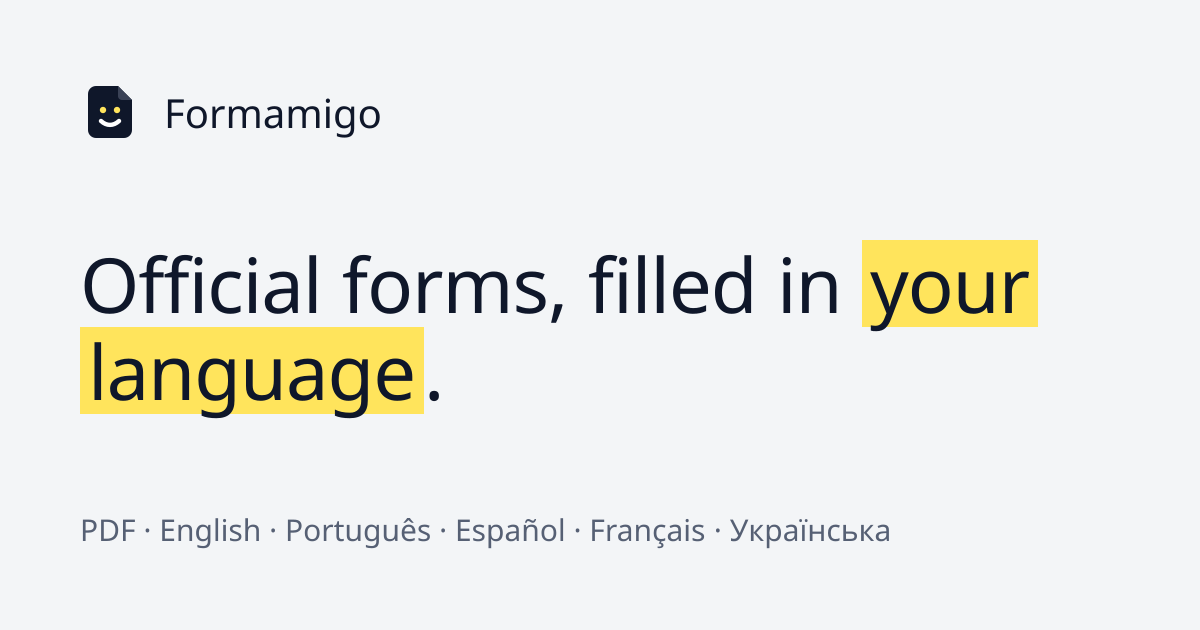 I'm building an AI that helps immigrants fill official forms in a language they don't speak